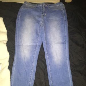 washed out jeans